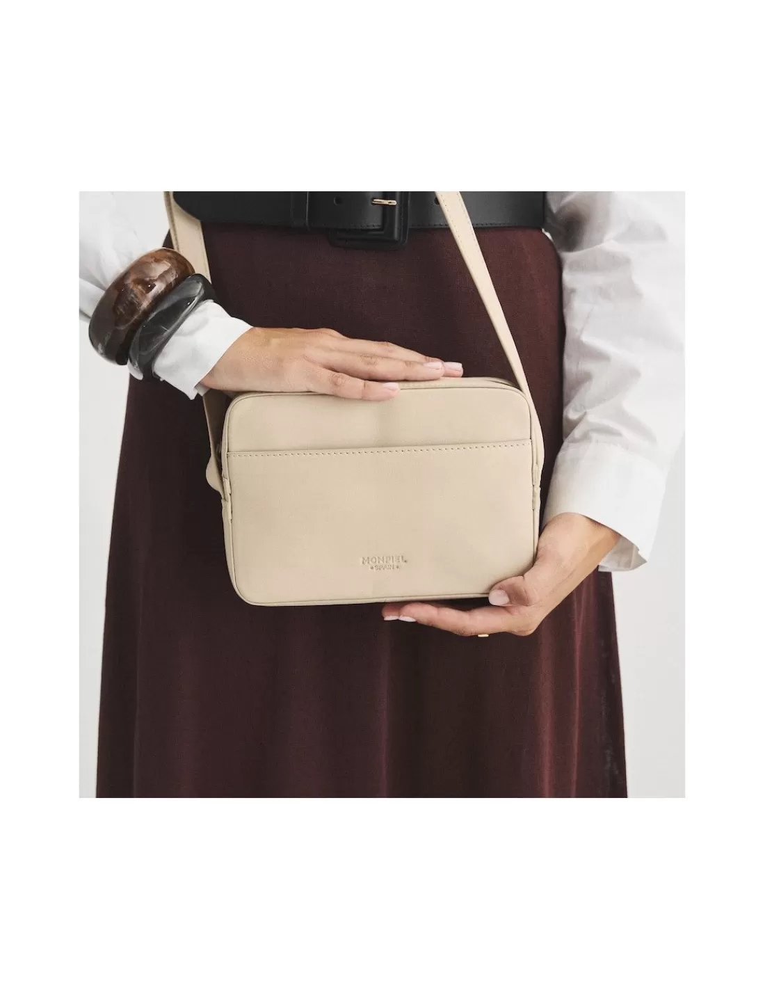 Mujer MONPIEL Bolsos De Piel Pequeños | Bolsos Piel Mujer*Bolso Bandolera Basic