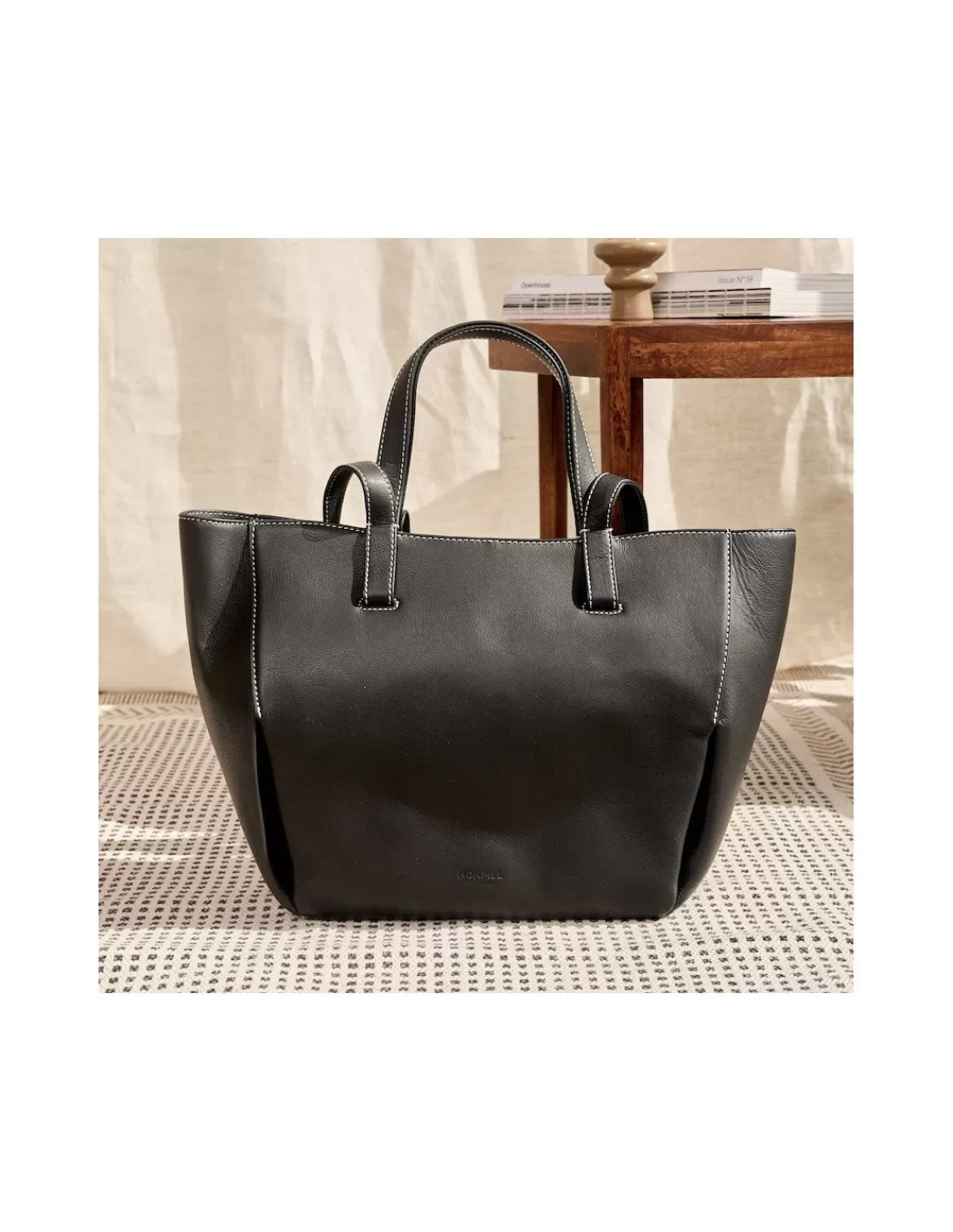 Mujer MONPIEL Outlet Mujer | Bolsos De Piel Grandes*Bolso Canasto Piel